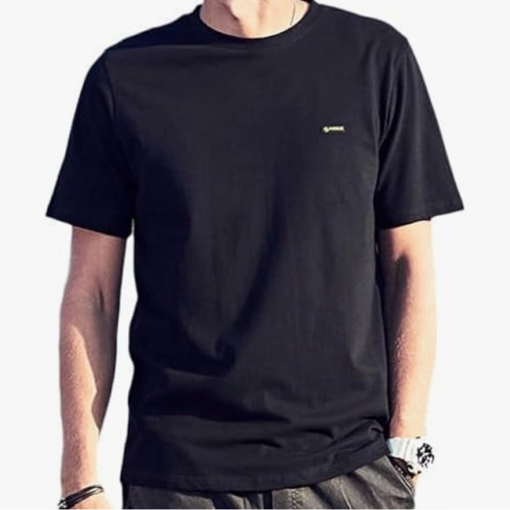 Men's Black Short Sleeve Tee